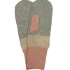 AJ117 Project Mittens Grå/Rosa Handsker
