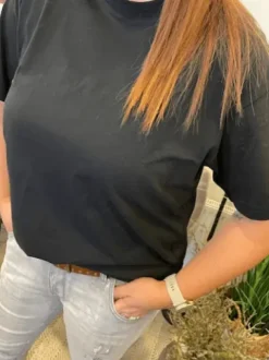 Basicapparel Rikke Sort T-shirt