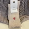 Becksøndergaard Beige Rose Uld Strømpe