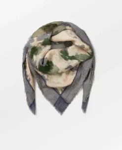 Becksøndergaard Florence Siw Scarf Blue Combi