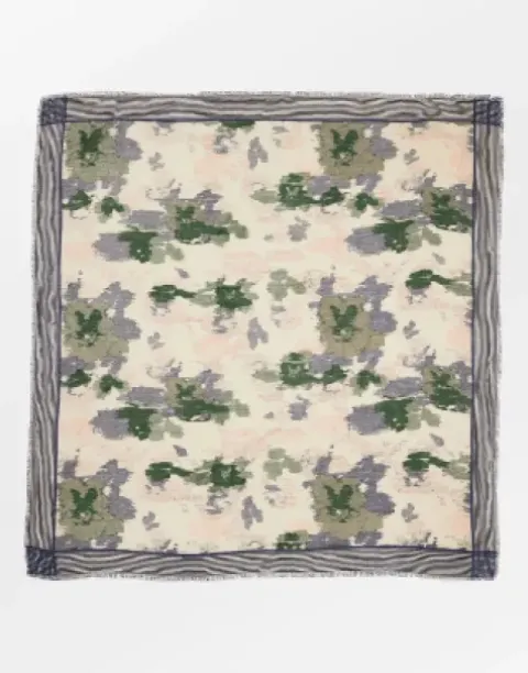 Becksøndergaard Florence Siw Scarf Blue Combi