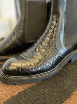 Billi bi A5055 Black Polo/Grey Snake