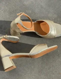 Billi bi Gold Sandal