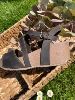 BioNatura Brun Oil Skind Sandal