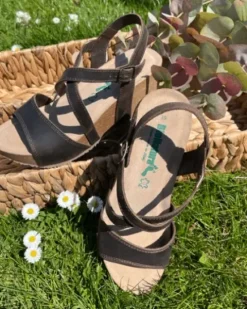 BioNatura Brun Oil Skind Sandal