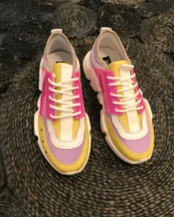 Blue On Blue Kracy Purple Pink Sneakers – SPAR 70%