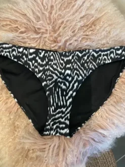 Calvin Klein Sort-Hvid Bikinitrusse