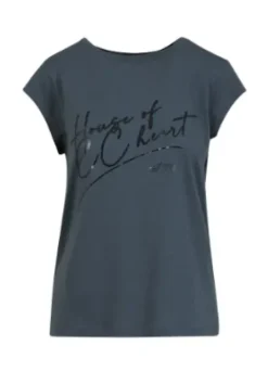 CC Heart Grå T-shirt Med Tekst