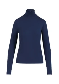 CC Heart Sofia Navy Turtleneck