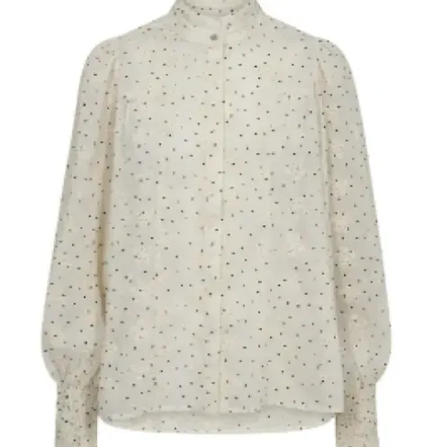 Co Couture Ewie Petra Off White Skjorte