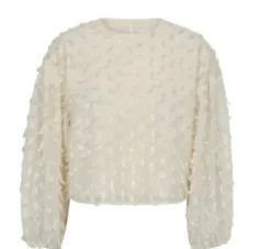 Co Couture Fozzy Bluse Off White