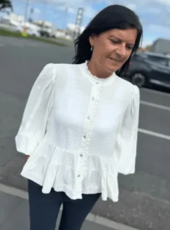 Co Couture Hvid Mirka Skjorte