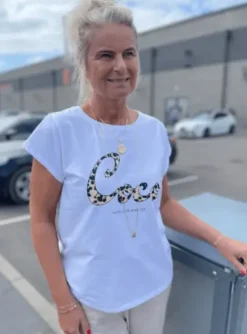 Co Couture Leo Coco Hvid T-shirt