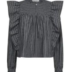 Co Couture Percy Frill Bluse