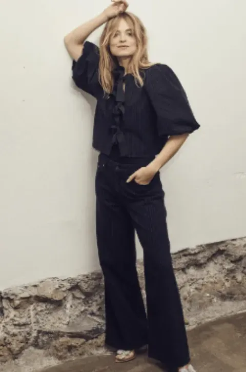 Co Couture Pin Wide Jeans