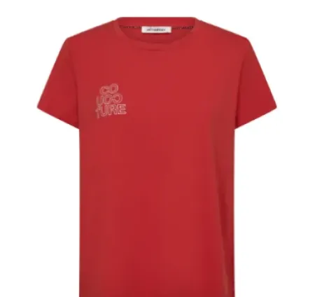 Co Couture Siara Outline Rød T-shirt