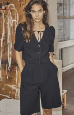Co Couture Sort Vola Bermuda Shorts