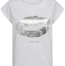 Co couture The Kiss Hvid T-shirt