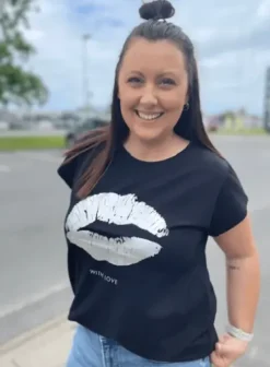 Co couture The Kiss Sort T-shirt