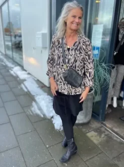 Cordy Sort Nederdel