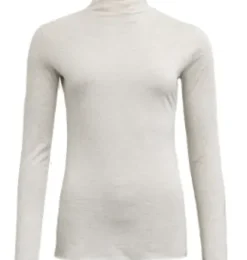 Costa Mani Alba Beige Rullekrave Bluse