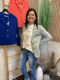 Costa Mani Monkey Blazer Mint