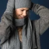 Cozy Bt JZ Easy Halstørklæde Grå