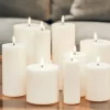 Deluxehomeart Led Lys Style RF-0002 hvid bloklys 5x15cm Le