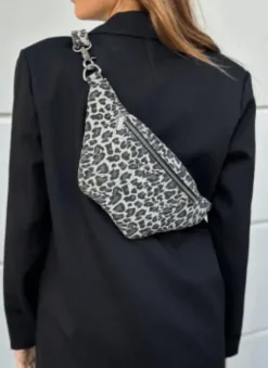 Depeche Bumbag Grå Leo