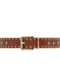 Depeche Cognac Farvet Bælte M/Nitter Style 13704