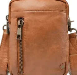 Depeche Cognac Farvet Mobile Bag – 15342
