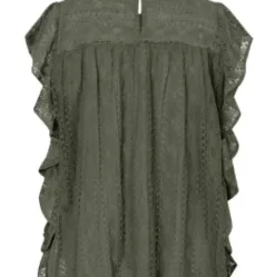 Depeche Nelly Khaki Bluse
