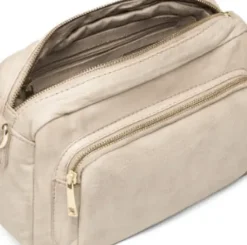 Depeche Soft Sand Taske Med Guld Lynlåse – 14132