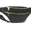 Depeche Sort Bumbag M/Guld Lynlåse Style 13952
