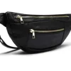 Depeche Sort Bumbag M/Guld Lynlåse Style 13860