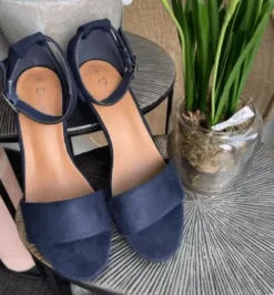 Duffy Marine Blå Sandal Style 97-18551