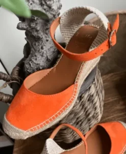 Duffy Orange Espedrilles