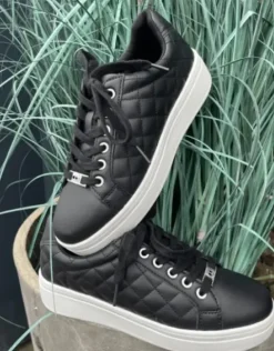 Duffy Sort Quiltet Sneakers