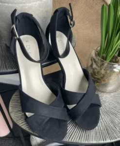 Duffy Sort Sandal Style 97-20284