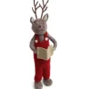 En Gry & Sif XL Boy Deer With Book 62 Cm