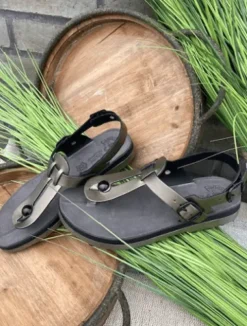Fantasy Marlena Antracite-Sort Sandal