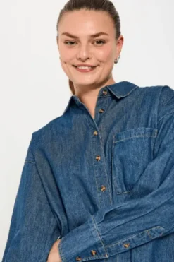 Freequent Lisea Denim Skjorte