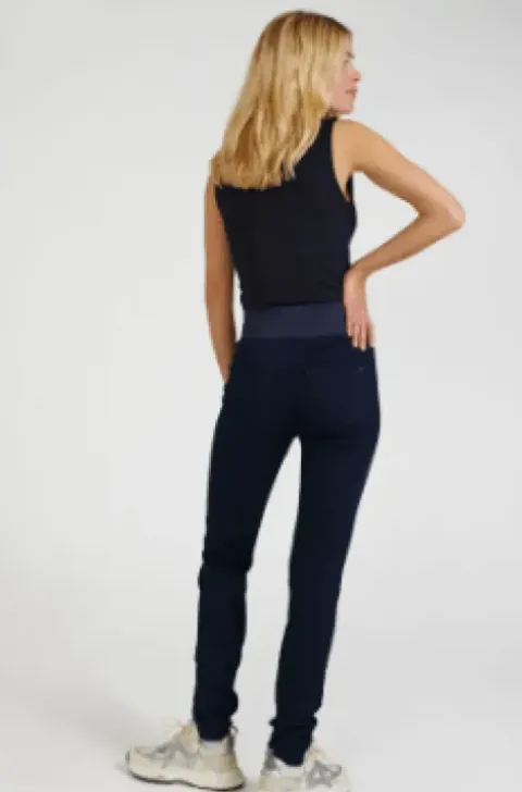 Freequent Shantal Leggings Denim Dark Blue