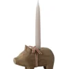 Maileg Lysestage Gris Lille Natur