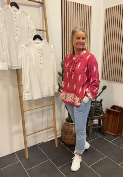 Marta Aya Bluse Gammelrosa