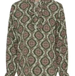 Marta Aya Bluse Grønt Print
