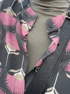 Marta Bluse Med Rullekrave Fango-Sand