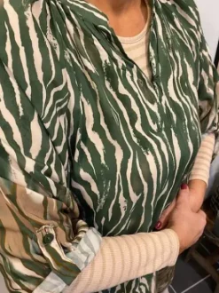 Marta Evita Kjole Millitary