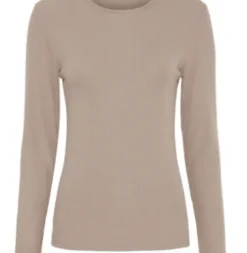 Marta Ingrid Bluse Sandfarvet