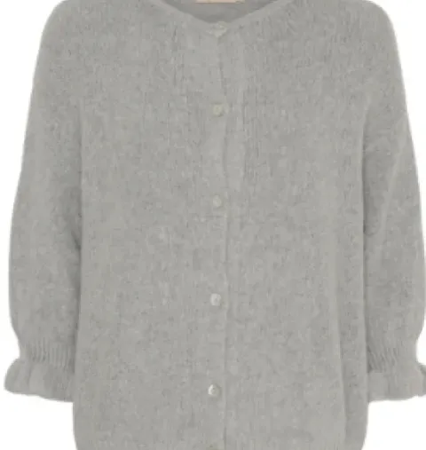 Marta Juliana Cardigan Light Grey